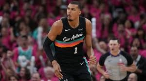 VICTOR WEMBANYAMA MAKES HISTORY WITH 35-POINT PLAYOFF DEBUT: